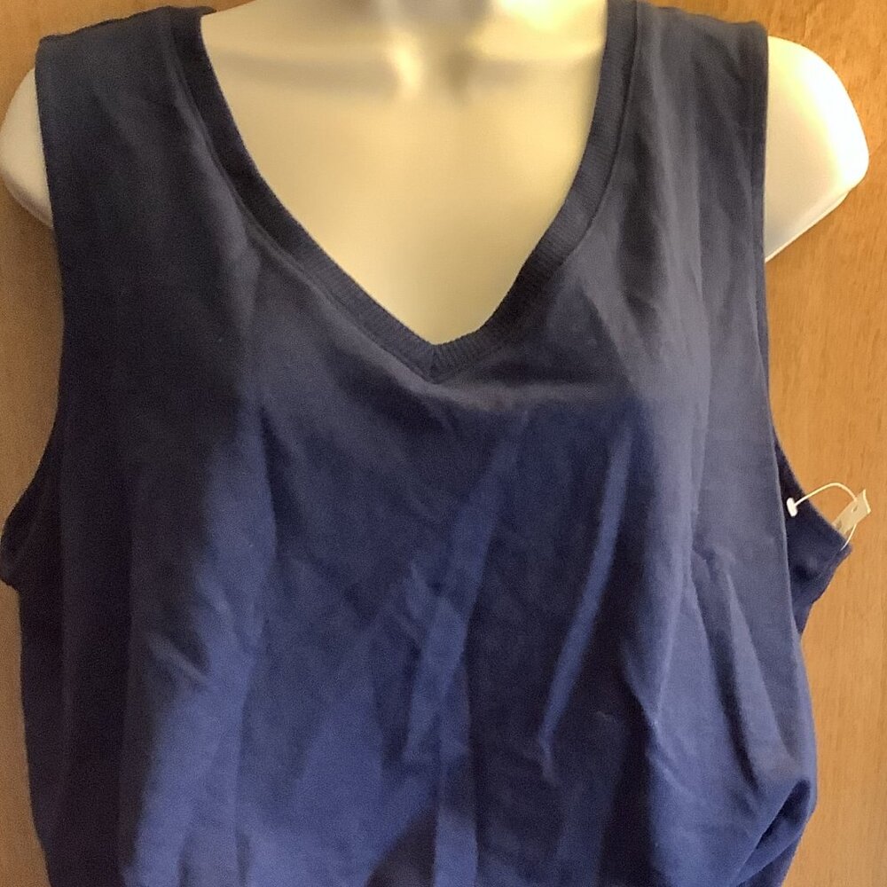 EUC Amazon Essentials Blue Shorts Romper Size: Large